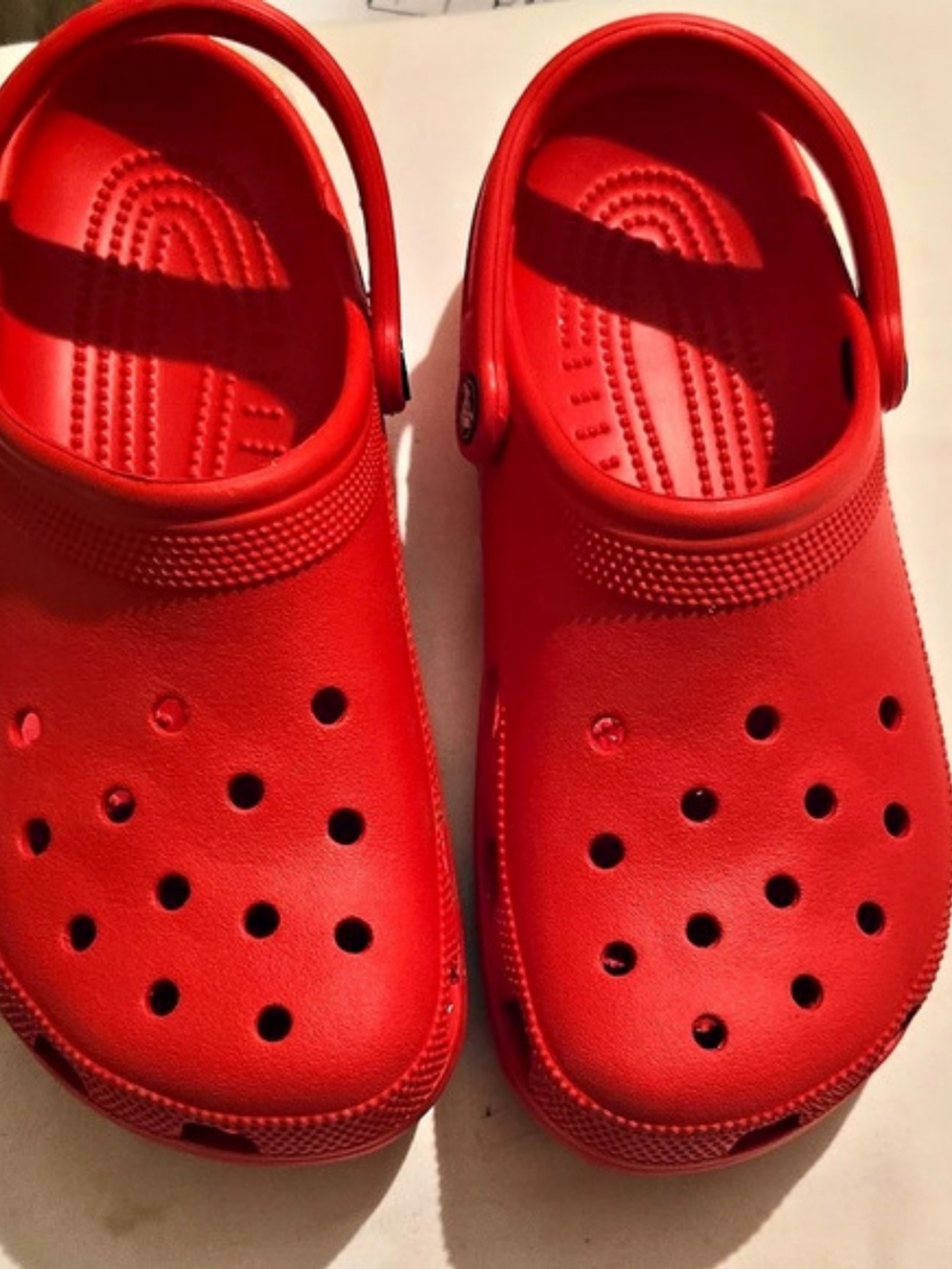 Crocs Classic Clog Red Clogs Women M 8 / M 10